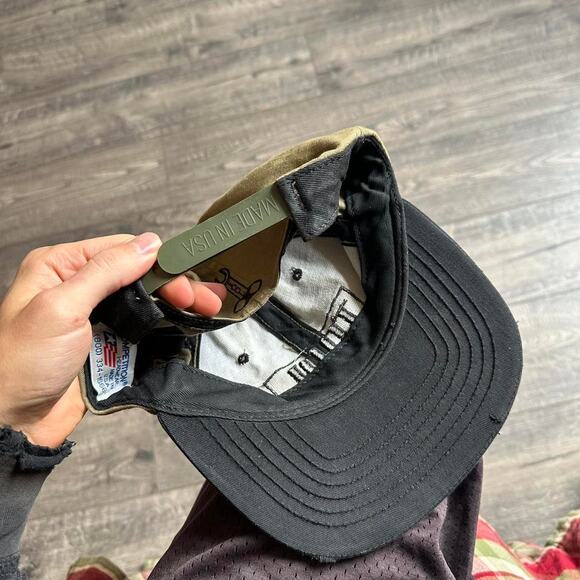 Rare Vintage 90s Thrashed Emo Metal Rock Tool Band Hat Cap - Picture 5 of 8